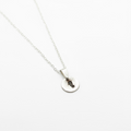 Seahorse Coastal Mini Medallion Necklace