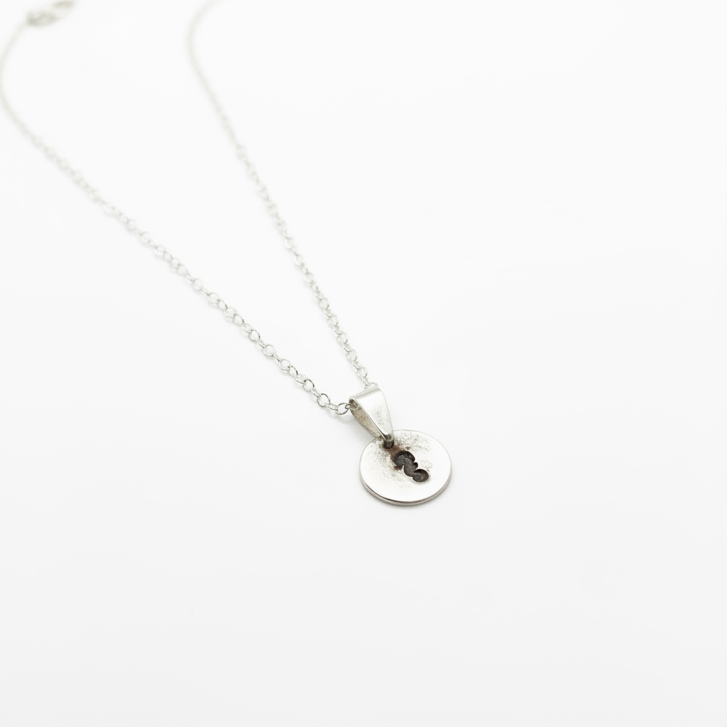 Seahorse Coastal Mini Medallion Necklace