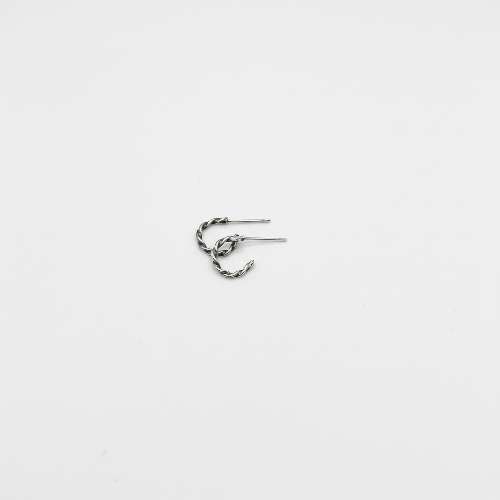 Tidal Twist Hoops