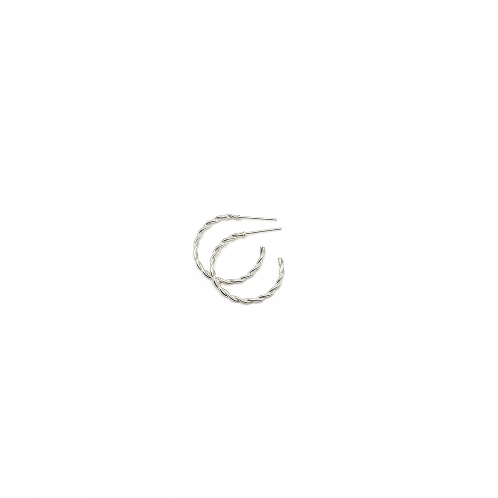 Tidal Twist Hoops