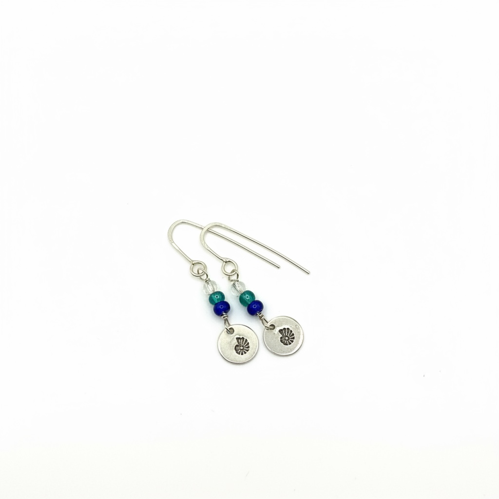 Shell Coastal Charm Drop