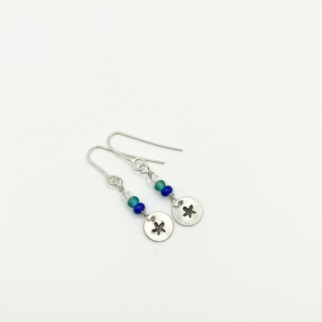 Starfish Coastal Charm Drop