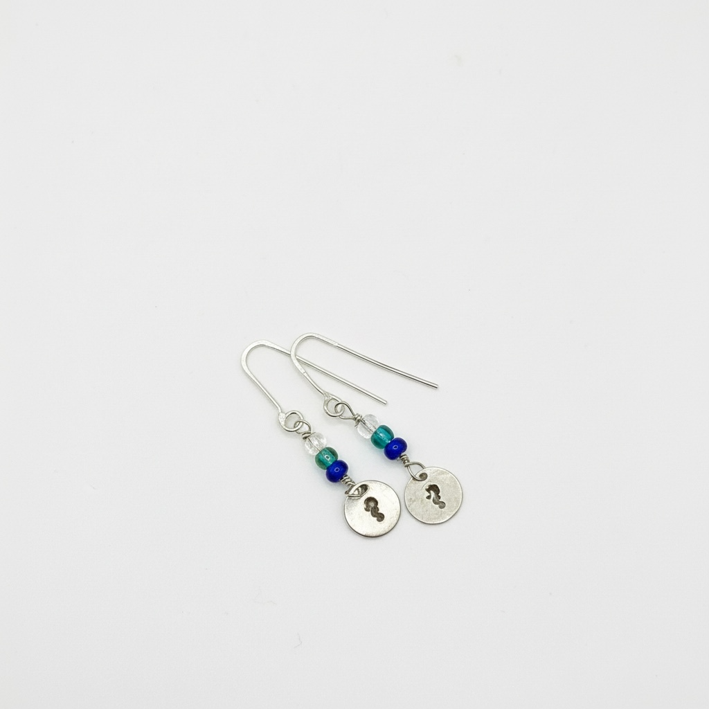 Seahorse Coastal Charm Drop