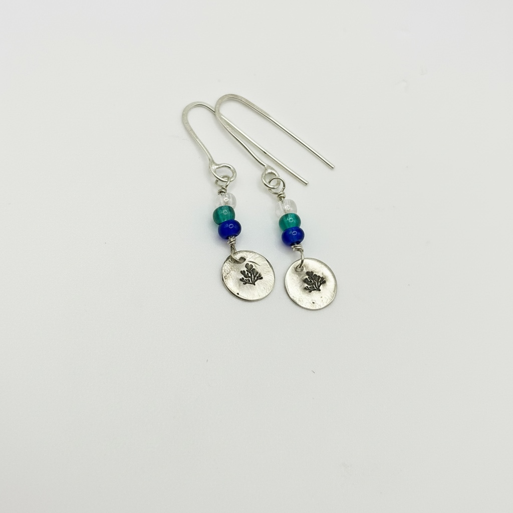 Coral Coastal Charm Drop